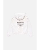 Hoodie Fleece Logo – Acne Studios – Blanc