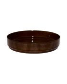 Juego de 6 platos de sopa Ysia marrones - D. 20,5 cm