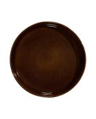 Juego de 6 platos de sopa Ysia marrones - D. 20,5 cm
