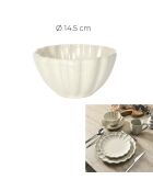 Set de 6 cuencos Calista de color crudo - 55 cl