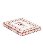 Plato de porcelana con forma de abeto de Christmas Wonderland multicolor, 21 x 16 x 2,5 cm
