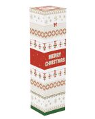 Juego de 4 tazas de porcelana apilables multicolores Enjoy Your Christmas, 275 ml