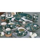 Taza de porcelana multicolor Royal Peonies, 600 ml