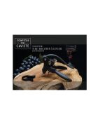 Cavatappi a leva nero - 19 x 19 x 5 cm