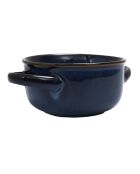 Set di 6 ciotole da minestra in gres antico blu - 13,7 x 7 x 13,7 cm