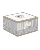 Tasse avec soucoupe en porcelaine Palladium blanche - 200 ml