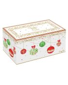 Set de 2 tazas de porcelana multicolor de Nochebuena - 275 ml