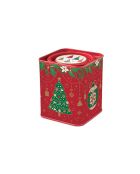 Servizio da tè con 2 tazze in porcellana multicolore Jingle Bells - 45 x 19 x 12 cm