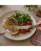 Juego de cubiertos Boston Decoration 04 de acero inoxidable, 4 piezas