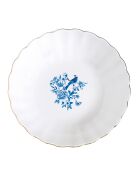 Set di 4 piatti in porcellana Paradise Garden multicolore - 20 x 20 x 5 cm
