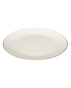 Service vaisselle porcelaine 12pièces erina blanc - 27 x 3.5 x 27 cm