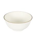 Service vaisselle porcelaine 12pièces erina blanc - 27 x 3.5 x 27 cm