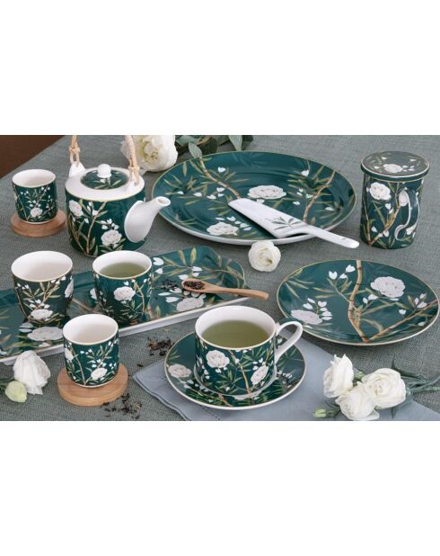Théière en porcelaine Royal Peonies multicolore - 600 ml