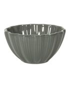 Lot de 6 bols Calista gris - 55 cl