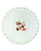 Set di 6 ciotole multicolore in porcellana Autumn Breeze - 12 x 12 x 5,5 cm