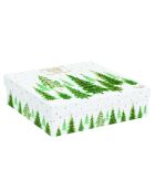Set van 4 veelkleurige feestelijke porseleinen koffiekopjes en -schotels - 100 ml