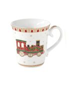 Polar Express veelkleurige porseleinen beker - 275 ml