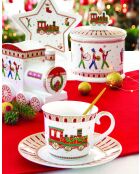 Polar Express veelkleurige porseleinen beker - 275 ml