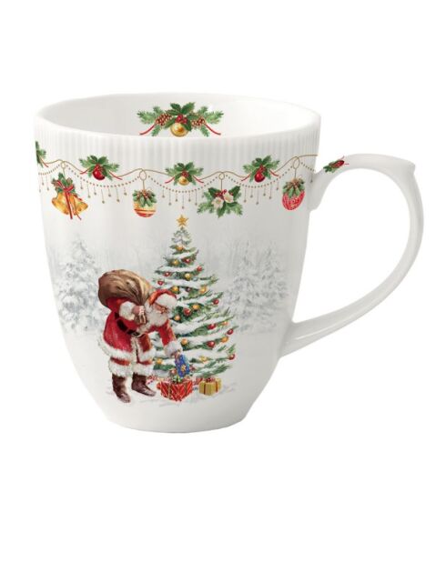 Mug en porcelaine Nostalgic Christmas multicolore - 370 ml