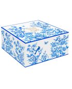 Juego de 2 tazas y platillos de café de porcelana Paradise Garden multicolores, 100 ml