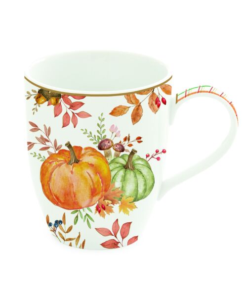Taza de porcelana Harvest multicolor - 350 ml