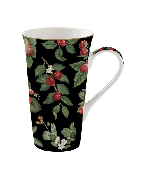 Tazza in porcellana multicolore Orchard - 600 ml
