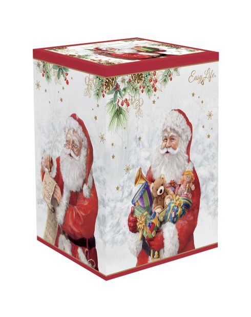 Tasse Santa Is Coming aus mehrfarbigem Porzellan, 600 ml