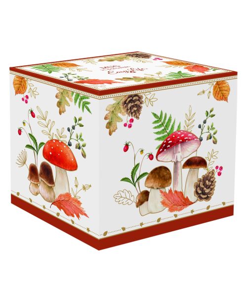 Taza de porcelana multicolor Autumn Breeze, 350 ml
