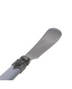 Lot de 6 tartineurs à beurre en acier inoxydable Classic gris - 16,5 x 4,5 x 5 cm