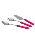 Set di 3 posate in acciaio inossidabile Classic Coral, 25 x 5 x 4 cm