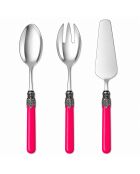 Set di 3 posate in acciaio inossidabile Classic Coral, 25 x 5 x 4 cm