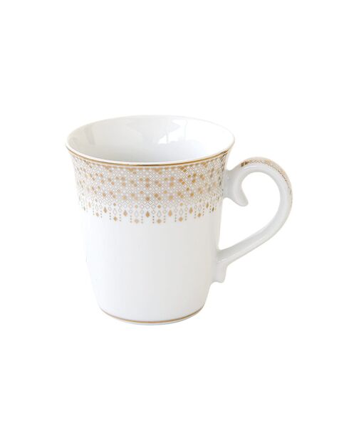 Set de 2 tazas festivas de porcelana multicolor, 275 ml