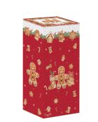 Juego de 3 juegos de té de porcelana Fancy Gingerbread multicolores, 11,5 x 9 x 12 cm