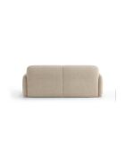 Canapé 3 places Malmo beige - 194 x 100 x 83 cm