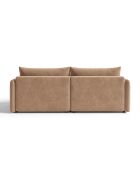 Sofá de esquina derecha Monaco de 3 plazas beige - 215 x 151 x 82 cm