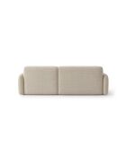 Divano angolare destro a 3 posti Malmo beige - 219 x 165 x 83 cm