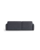 Sofá Malmo de 3 plazas en esquina izquierda azul oscuro - 219 x 165 x 83 cm