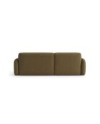 Divano angolare sinistro Malmo olive a 3 posti - 219 x 165 x 83 cm