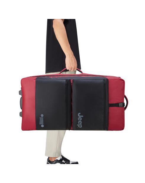 Borsa da viaggio Jeep JS006B XL 82 cm pomodoro