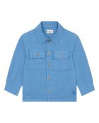 Chaqueta Domingo de algodón azul celeste