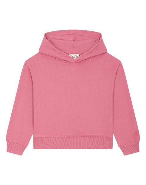 Felpa Parton in cotone rosa antico