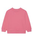 Sudadera Hugo old rosa de algodón con cuello redondo