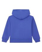 Sudadera Tom de algodón azul índigo con cremallera