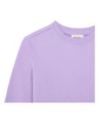 Hugo Sweatshirt mit Rundhalsausschnitt aus Baumwolle in Lavendel