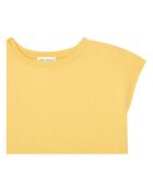 Yellow Joy lange jurk van katoen