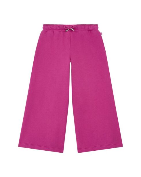 Pantaloni da jogging Mona magenta in cotone