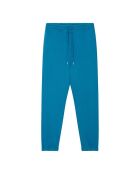 Pantalones deportivos Slim de algodón orgánico azul celeste