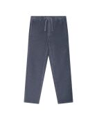 Pantaloni in cotone elasticizzato grigio antracite