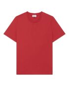T-shirt Pedro in cotone biologico rosso ciliegia