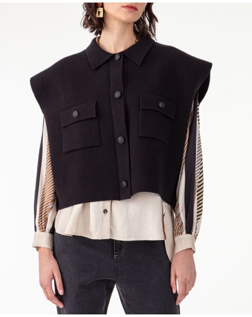 Veste Sans Manches Belen noire
